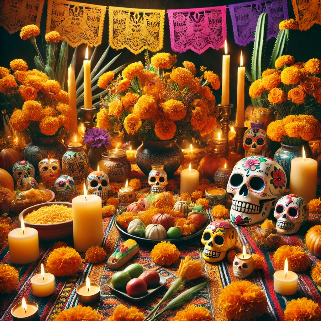 Celebración dia de muertos