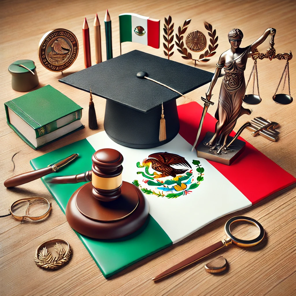 Derecho a la educación superior y su protección legal en México.