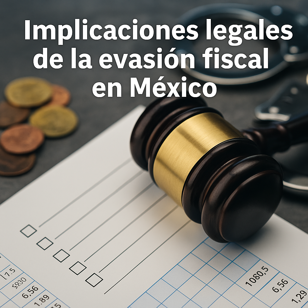 Implicaciones legales de la evasión fiscal en México