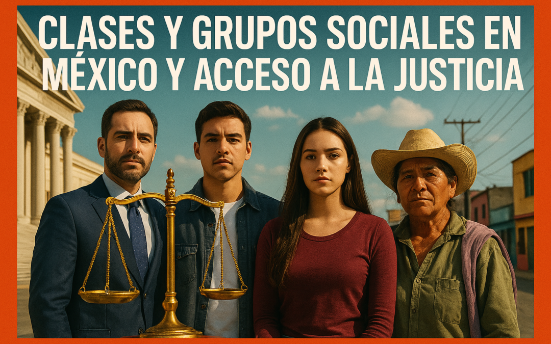 Clases y grupos sociales en México y acceso a la justicia