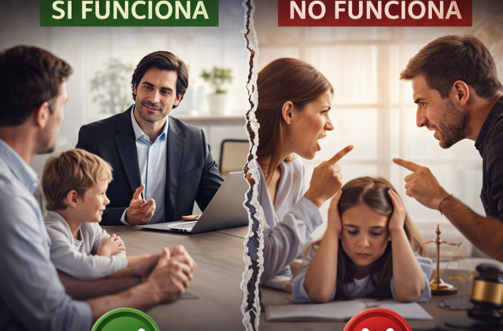 ¿En qué casos sí funciona la mediación familiar y en cuáles no?
