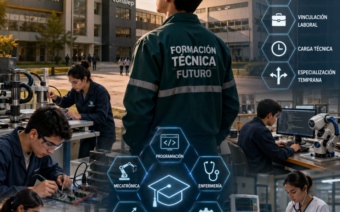 Bachillerato tecnológico en el Estado de México: CECyTEM, CONALEP y otras opciones que combinan preparatoria y carrera técnica