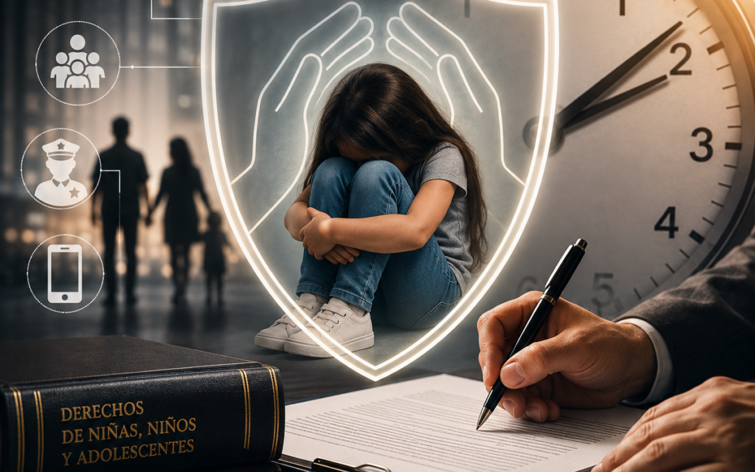 Cuando un menor está en riesgo, el tiempo legal importa: medidas urgentes para proteger a niñas, niños y adolescentes ante violencia o sustracción