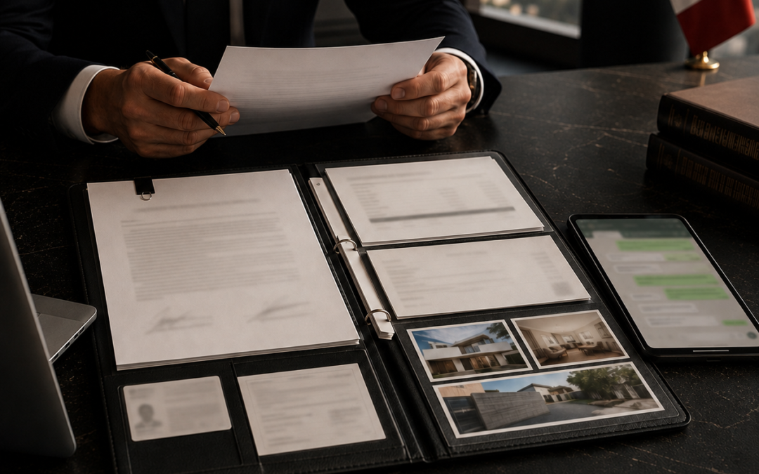 Documentos antes de demandar en México: cómo preparar pruebas, contratos y recibos que sostengan un juicio